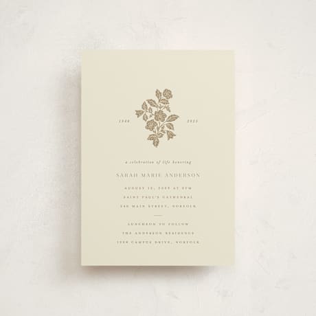 Petite Memorial Cards