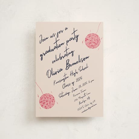 Petite Graduation Party Invitations