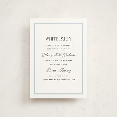 Petite Graduation Party Invitations