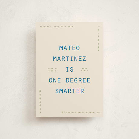 Petite Graduation Party Invitations