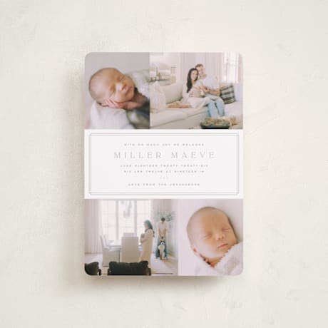 Petite Birth Announcements