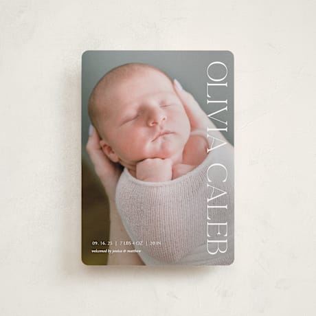 Petite Birth Announcements