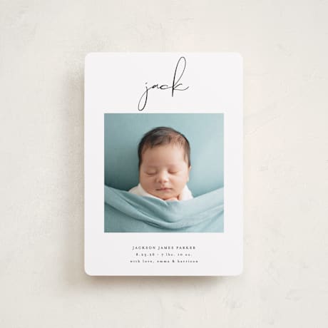 Petite Birth Announcements