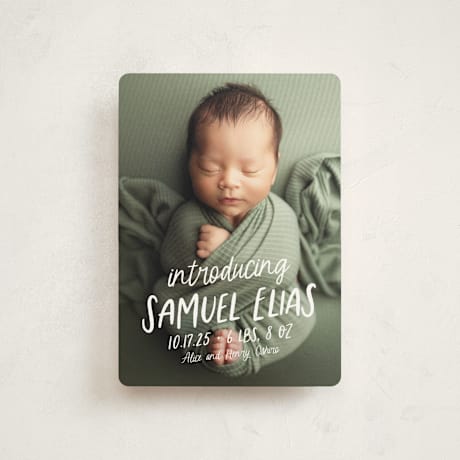 Petite Birth Announcements