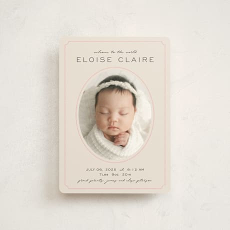 Petite Birth Announcements