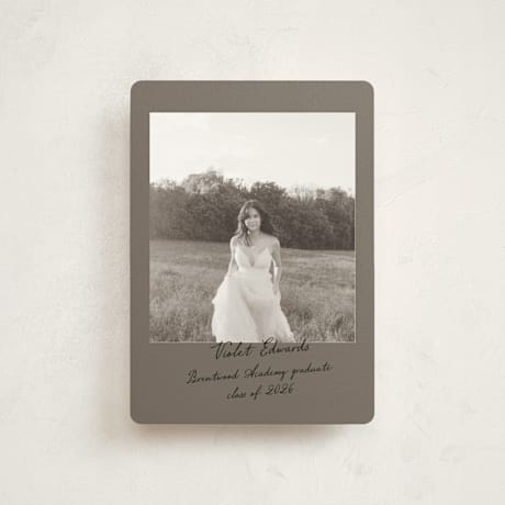 Petite Graduation Announcements