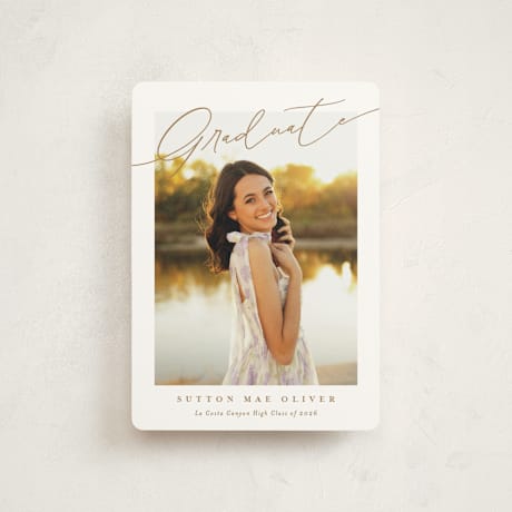 Petite Graduation Announcements