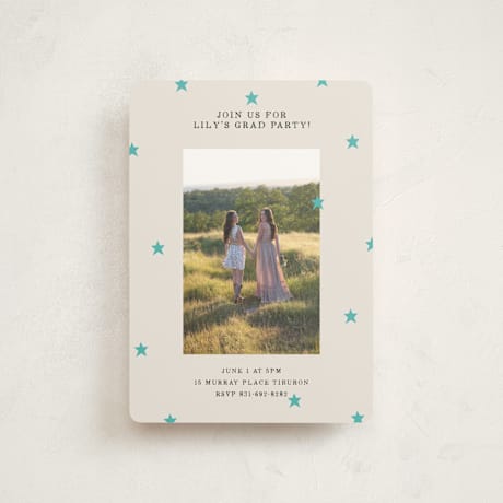 Petite Graduation Party Invitations