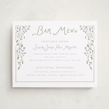 Baby Shower Bar Signs