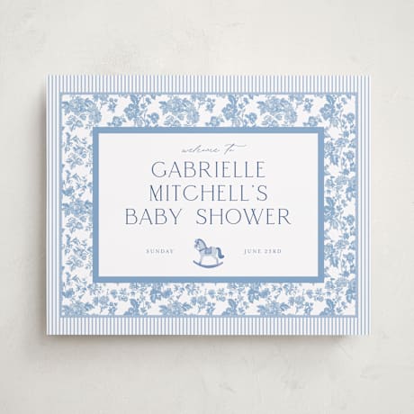 Baby Shower Welcome Signs