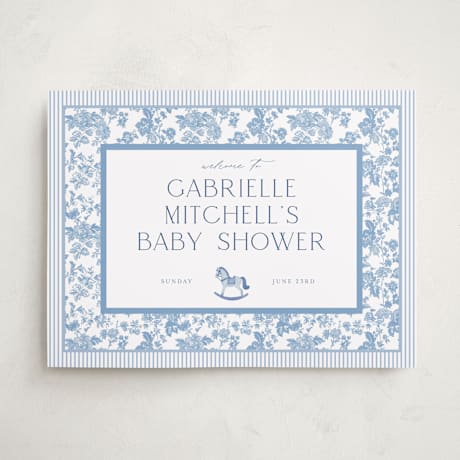 Baby Shower Welcome Signs