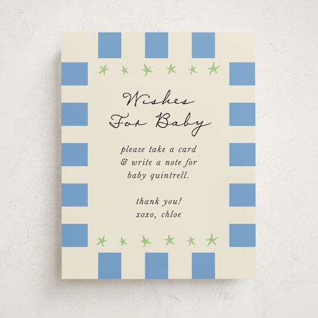 Baby Shower Party Signs