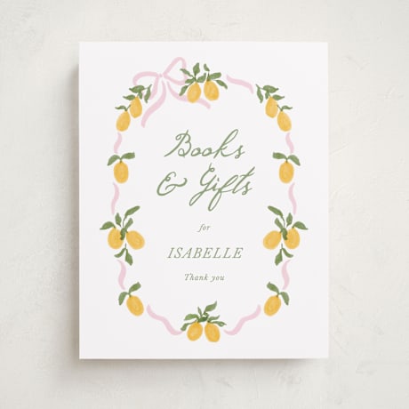 Baby Shower Party Signs