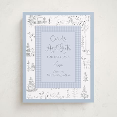 Baby Shower Party Signs