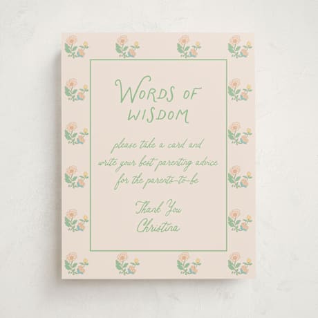 Baby Shower Party Signs