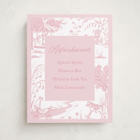 Baby Shower Bar Signs