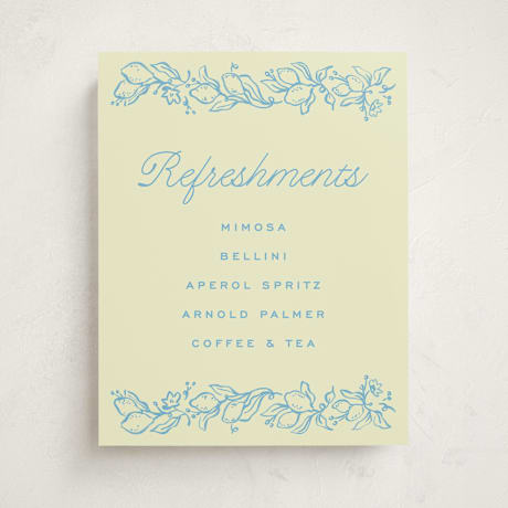 Baby Shower Bar Signs