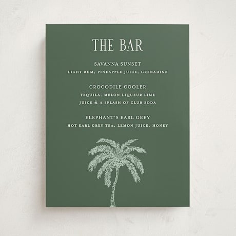 Baby Shower Bar Signs
