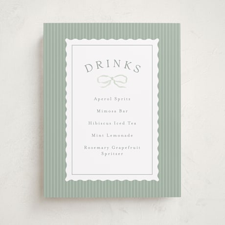 Baby Shower Bar Signs