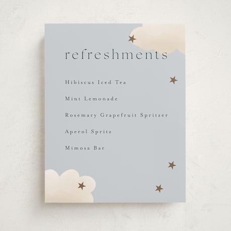 Baby Shower Bar Signs