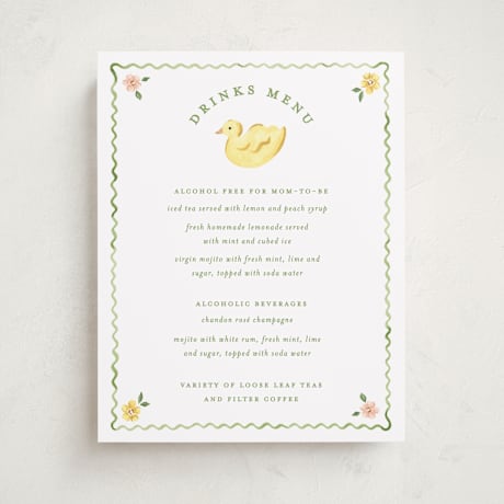 Baby Shower Bar Signs