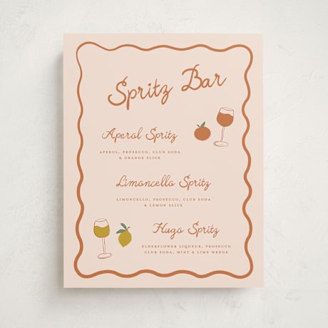 Baby Shower Bar Signs