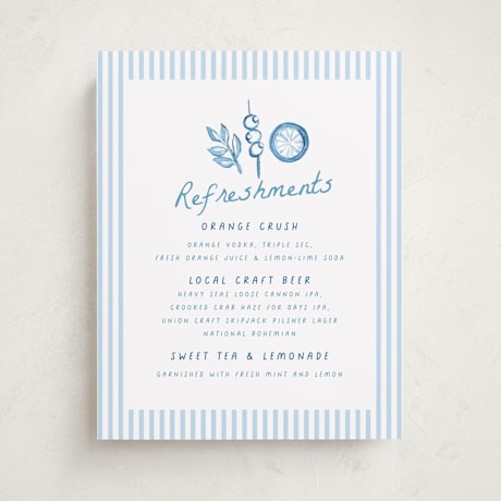 Baby Shower Bar Signs