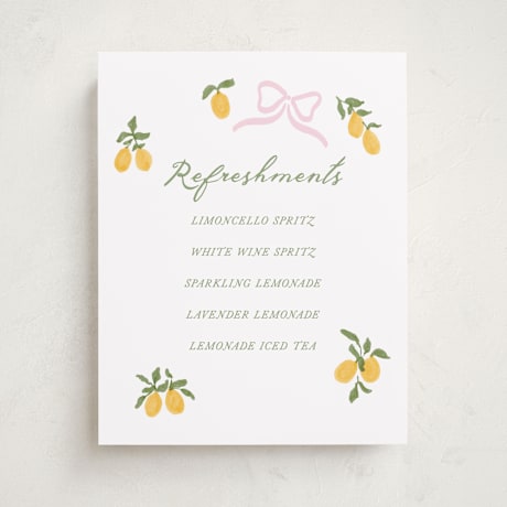 Baby Shower Bar Signs