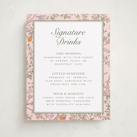 Baby Shower Bar Signs