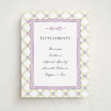 Baby Shower Bar Signs