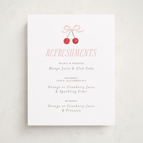 Baby Shower Bar Signs