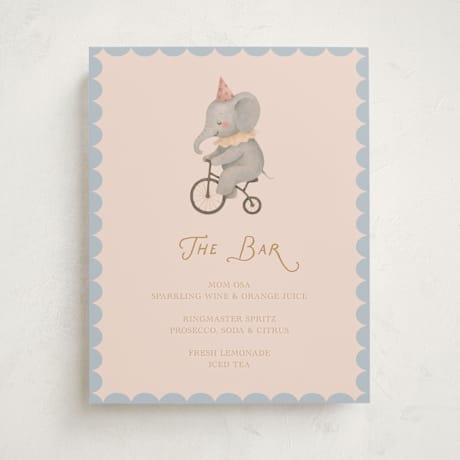 Baby Shower Bar Signs