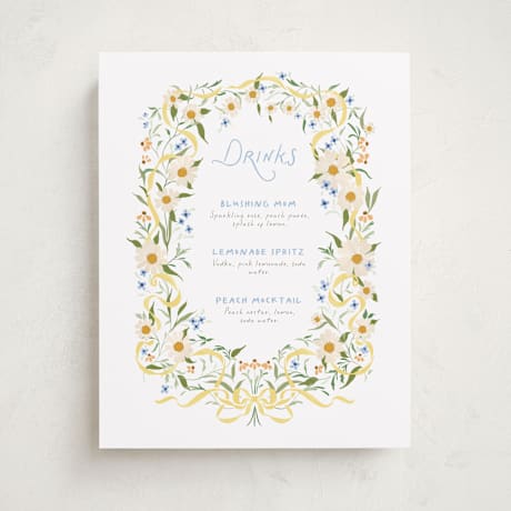 Baby Shower Bar Signs