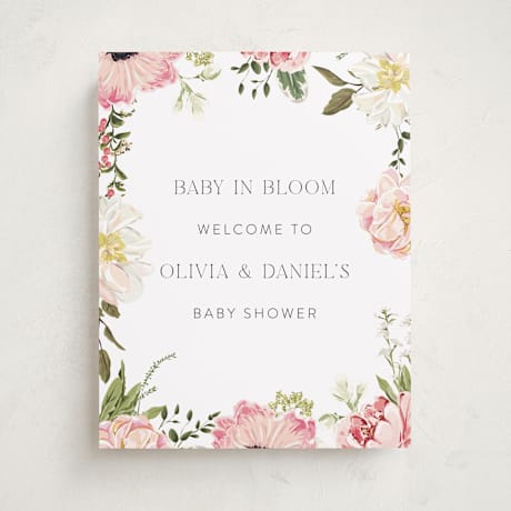 Baby Shower Welcome Signs