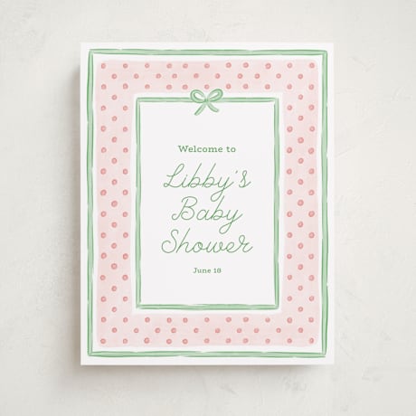 Baby Shower Welcome Signs