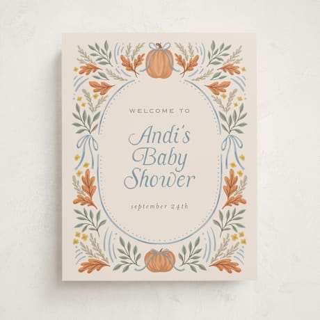 Baby Shower Welcome Signs