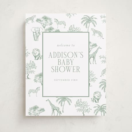 Baby Shower Welcome Signs