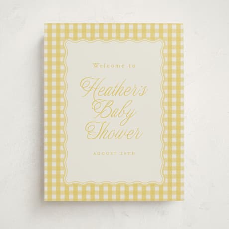 Baby Shower Welcome Signs