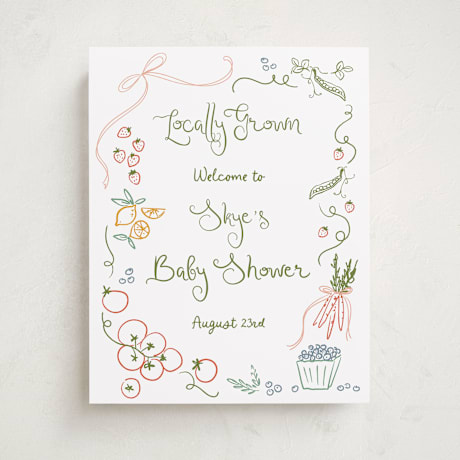 Baby Shower Welcome Signs