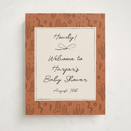 Baby Shower Welcome Signs