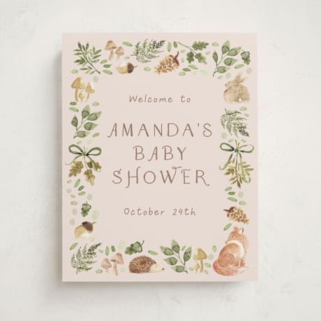 Baby Shower Welcome Signs