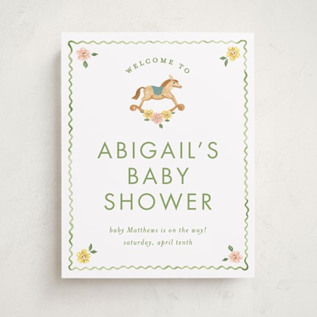 Baby Shower Welcome Signs