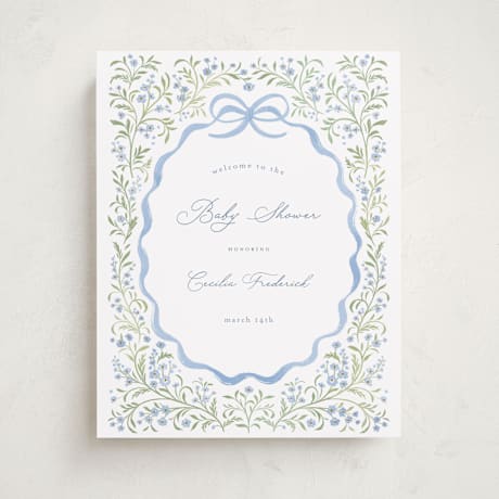 Baby Shower Welcome Signs