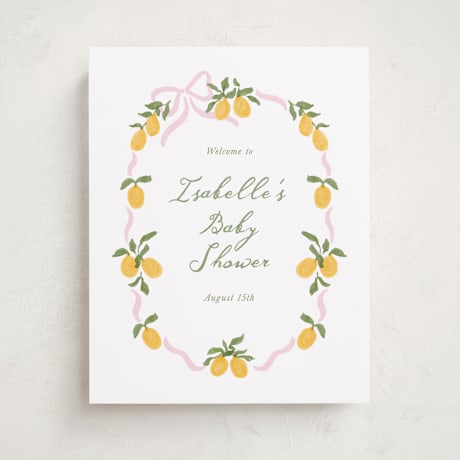 Baby Shower Welcome Signs