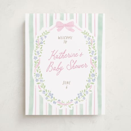 Baby Shower Welcome Signs