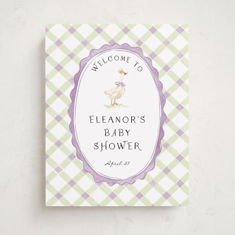 Baby Shower Welcome Signs
