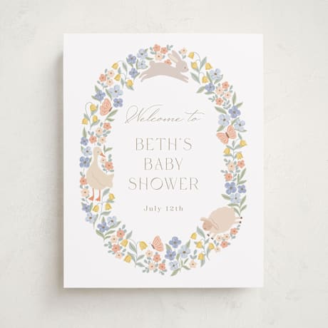 Baby Shower Welcome Signs