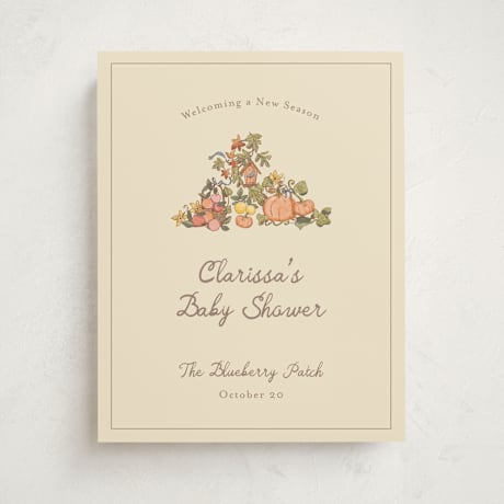 Baby Shower Welcome Signs