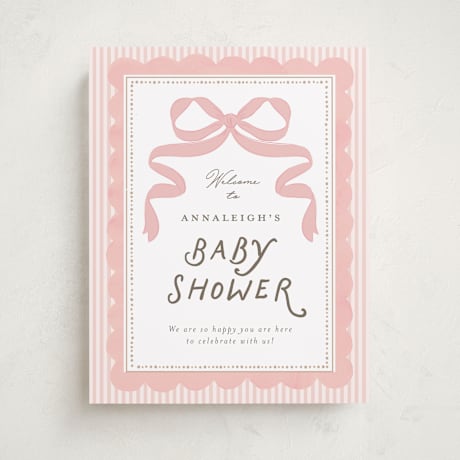 Baby Shower Welcome Signs