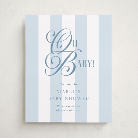 Baby Shower Welcome Signs